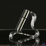 BMS - Balle de première classe - Vibromasseur balle de 2,5" avec pochette porte-clés - Argent