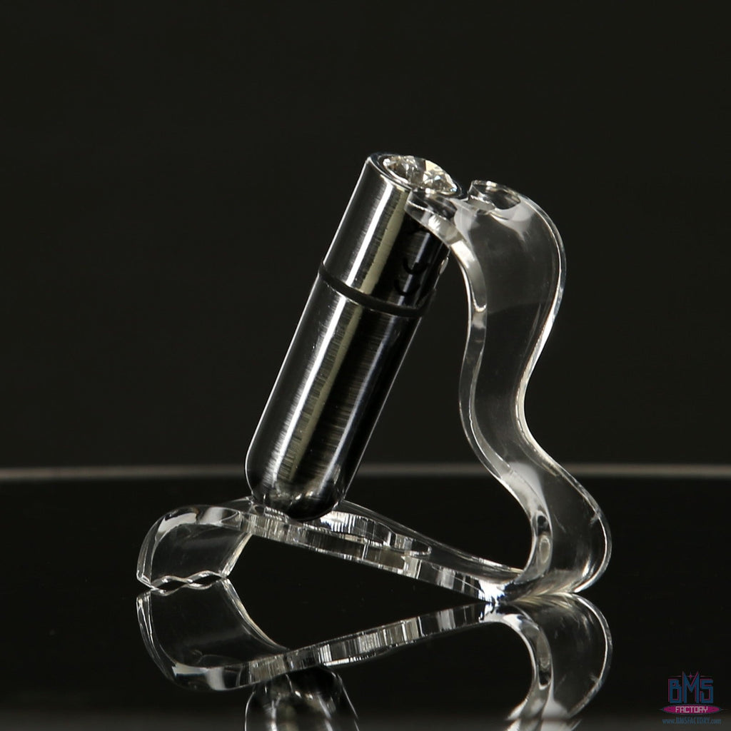 BMS - Balle de première classe - Vibromasseur Balle 2,5" - Argent