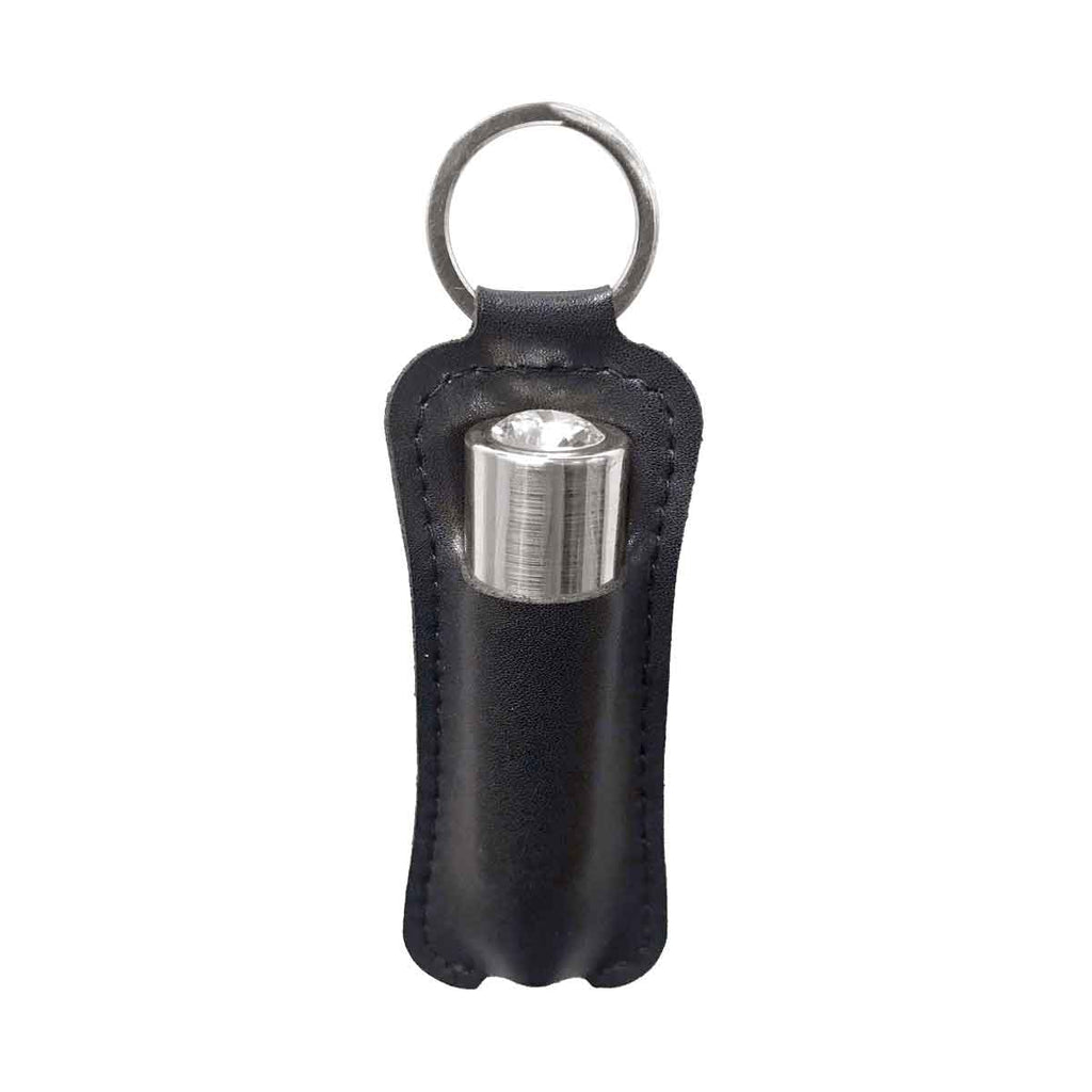 BMS - Balle de première classe - Vibromasseur balle de 2,5" avec pochette porte-clés - Argent