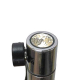 BMS - Balle de première classe - Vibromasseur balle de 2,5" avec pochette porte-clés - Argent