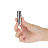BMS - Balle de première classe - Vibromasseur balle de 2,5" avec pochette porte-clés - Argent
