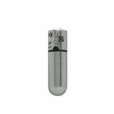 BMS - Balle de première classe - Vibromasseur balle de 2,5" avec pochette porte-clés - Argent