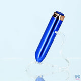 Swan - Vibrateur à balles maximales + manchette confortable en silicone - Bleu
