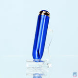 Swan - Vibrateur à balles maximales + manchette confortable en silicone - Bleu