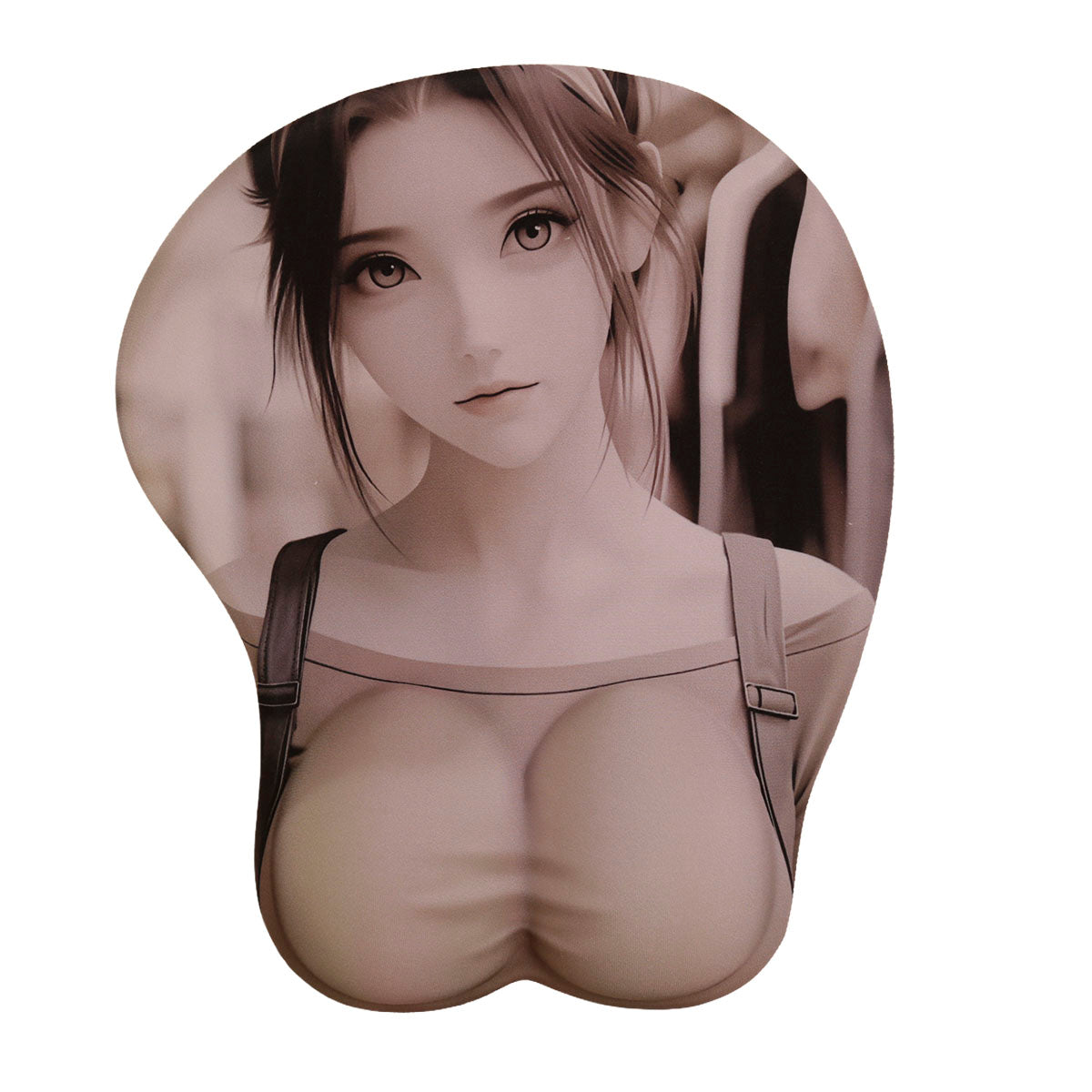 Tapis de Souris Anime – Brune à Bretelles
