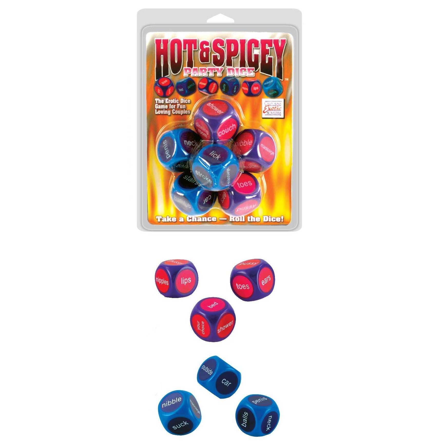 CALEXOTICS® - HOT & SPICEY - Party Dice