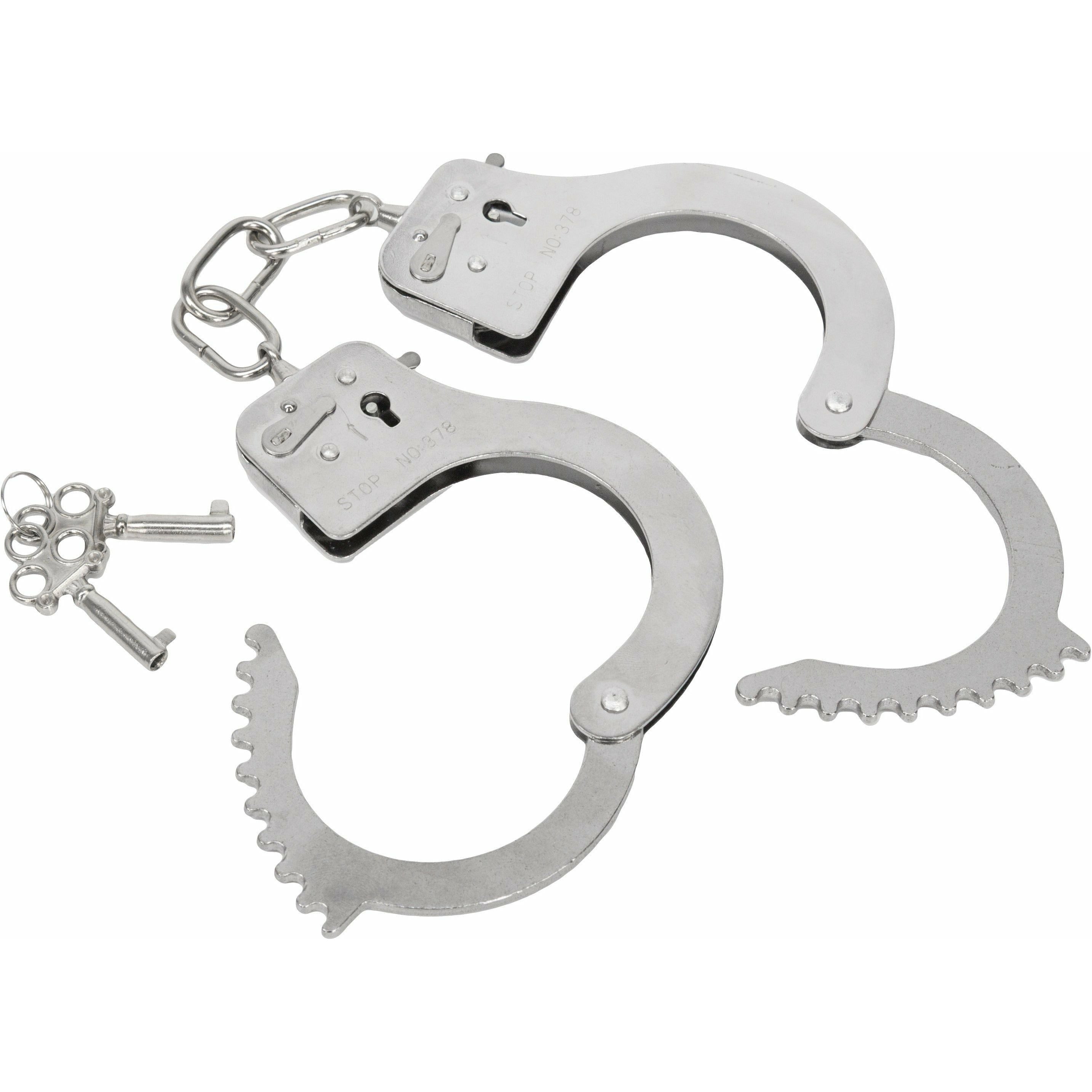 kinx - Handcuffs with Two Deluxe Keys And Ring - Metal