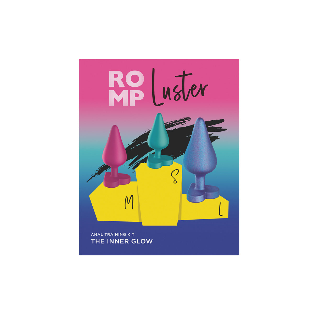 ROMP - Luster 3PC Butt Plug Set