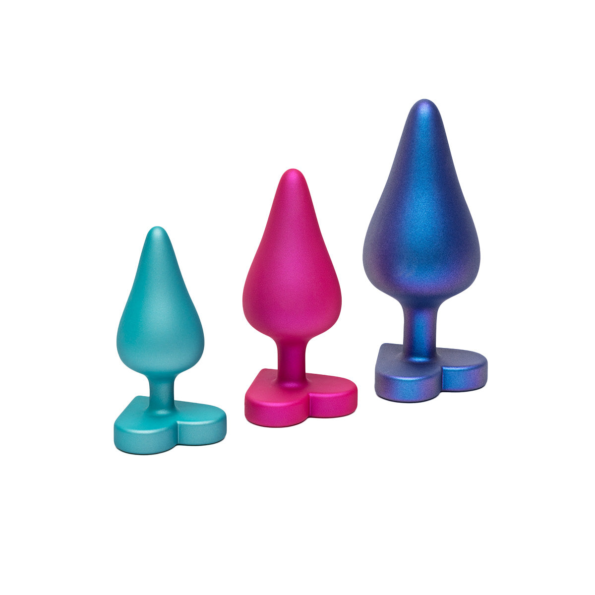 ROMP - Luster 3PC Butt Plug Set