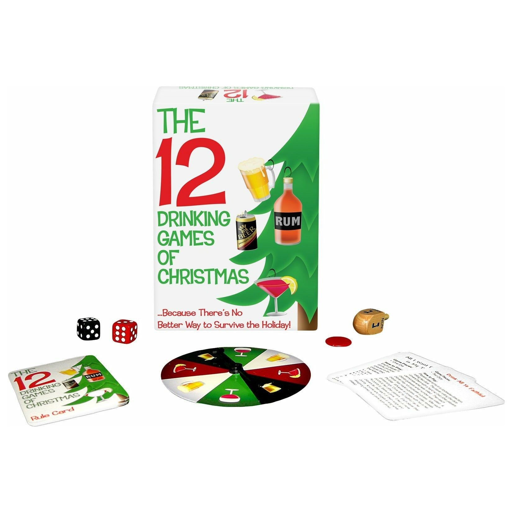 Kheper Games Les 12 jeux à boire de Noël