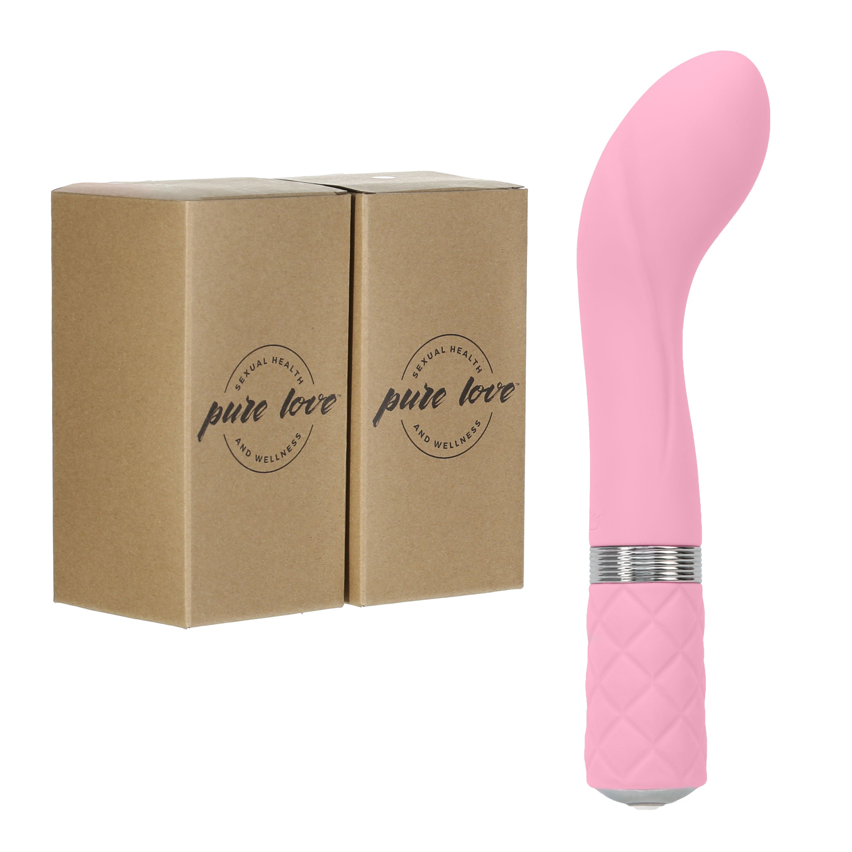 Pure Love® - Vibrateur Point G avec Cristal Swarovski® - Rose