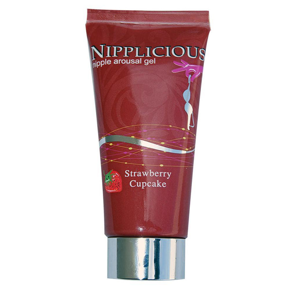 Gel excitant pour mamelons HottProducts Nipplicious - Fraise