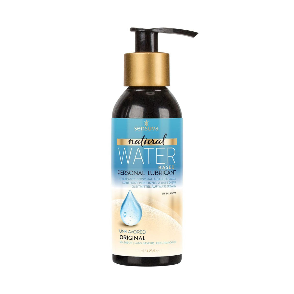 Sensuva Naturel à Base d'eau – Hydratant Intime - 125 ml
