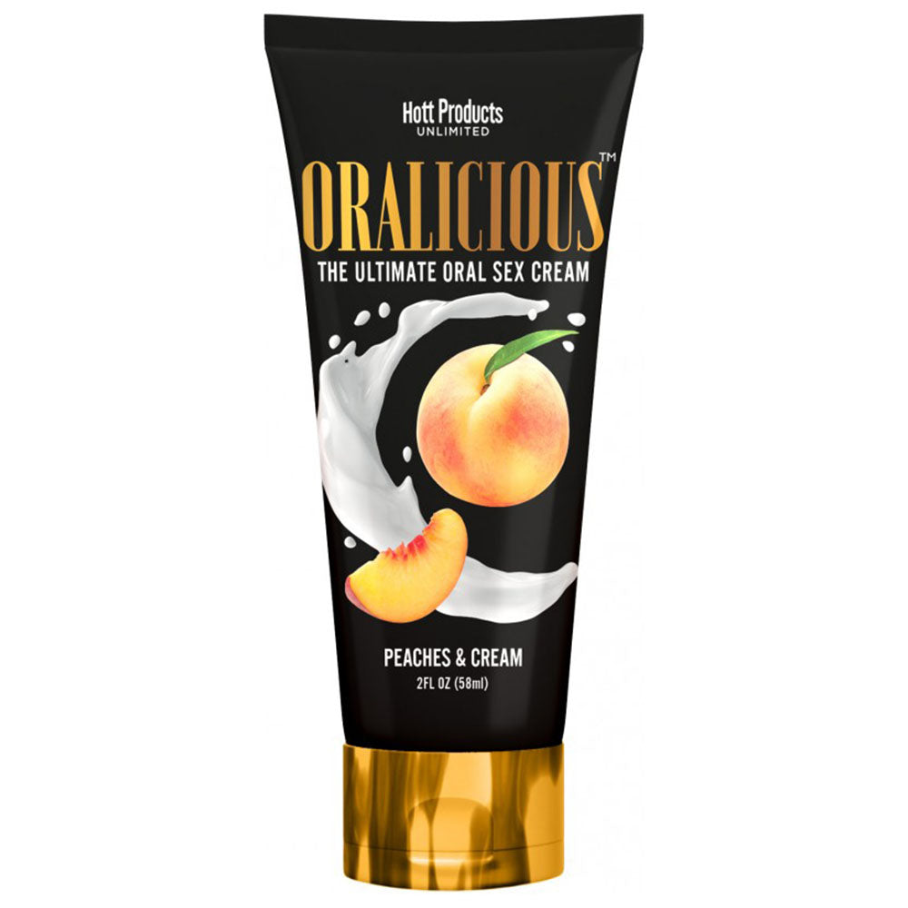 HottProducts Oralicious Crème de Sexe Oral - Pêches & Crème