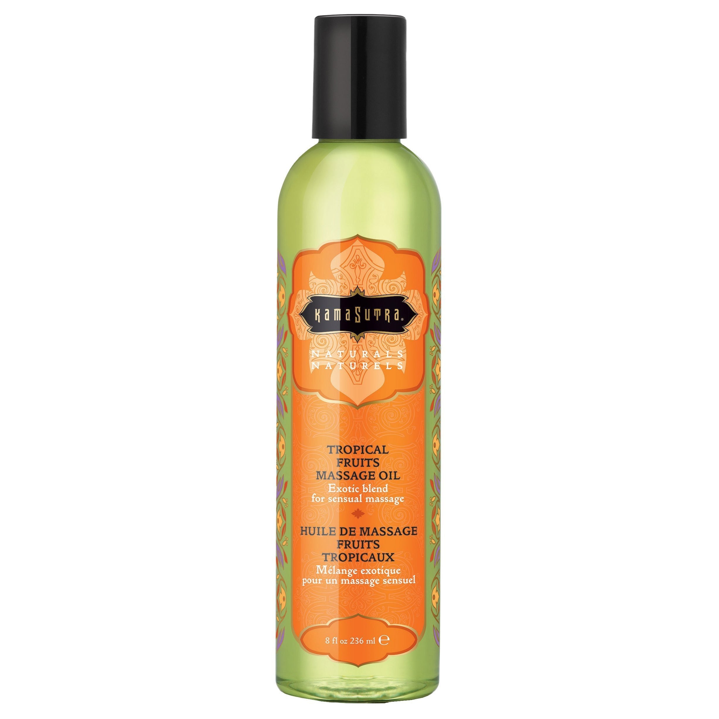 Kama Sutra Naturals - Huile de Massage - Fruits Tropicaux - 256ml / 8oz