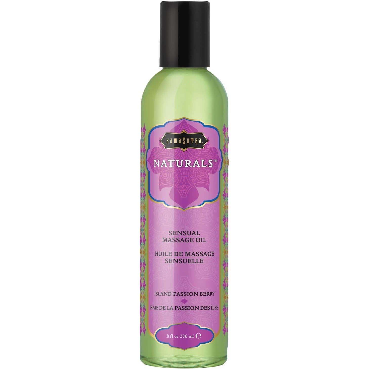 Kama Sutra Naturals - Huile de Massage - Baie fruitée de l'île - 256 ml / 8 oz