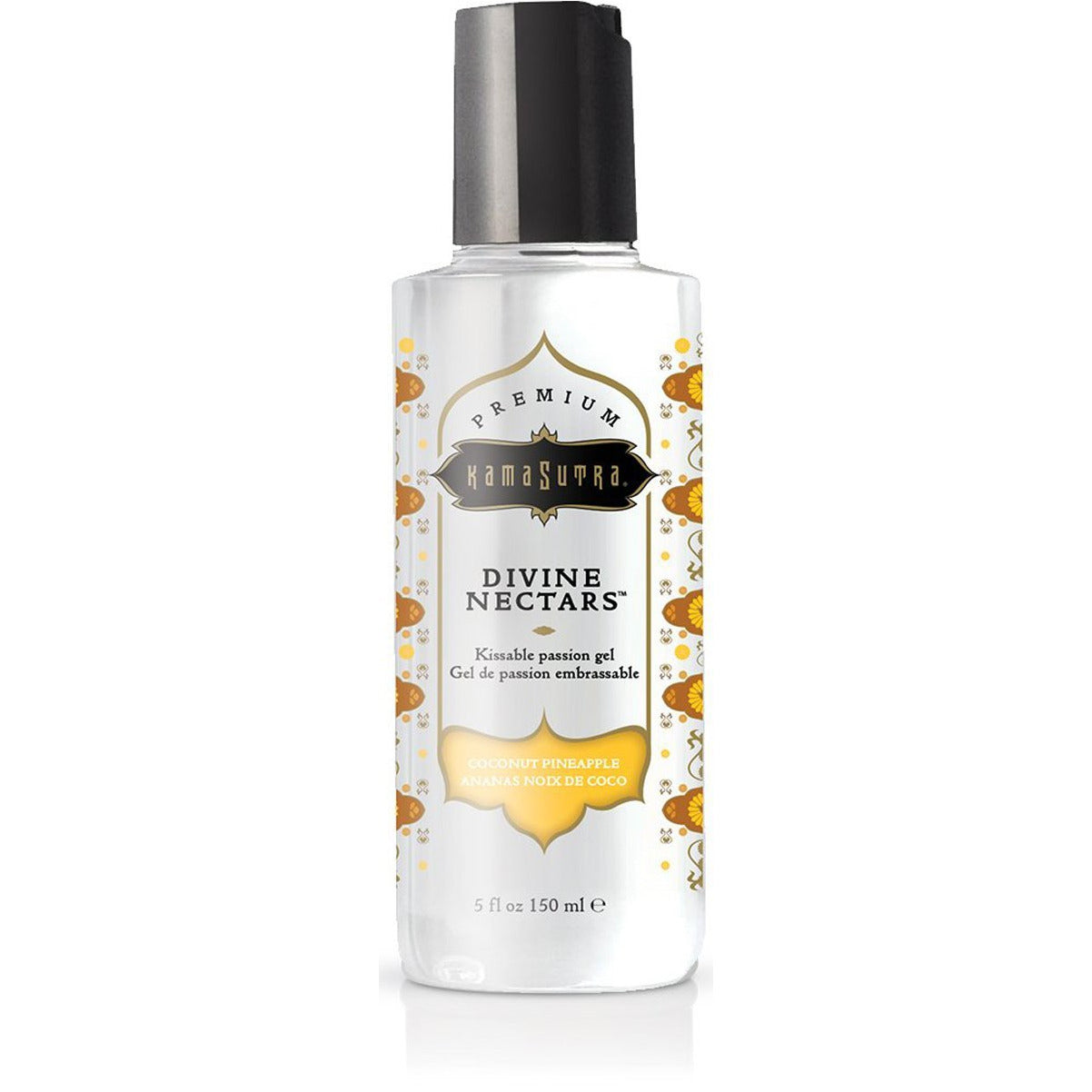 Kama Sutra Divine Nectars – Lubrifiant aromatisé à base d'eau – Noix de coco Ananas – 150 ml