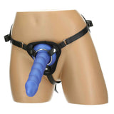 Pure Love® - Godemichet torsadé 8" - Grand - Bleu