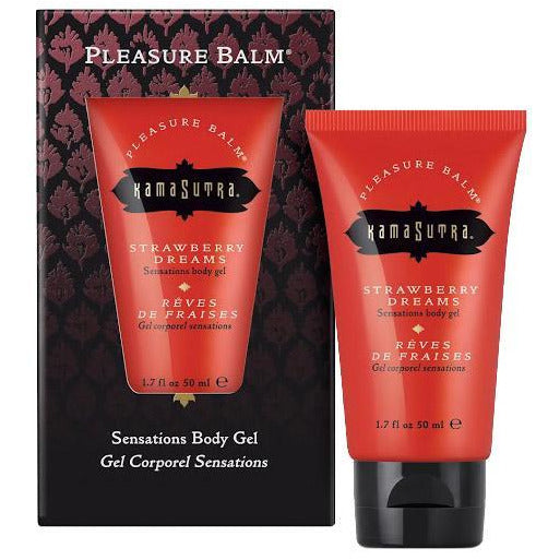 Baume de plaisir Kama Sutra - Gel corporel - Fraise