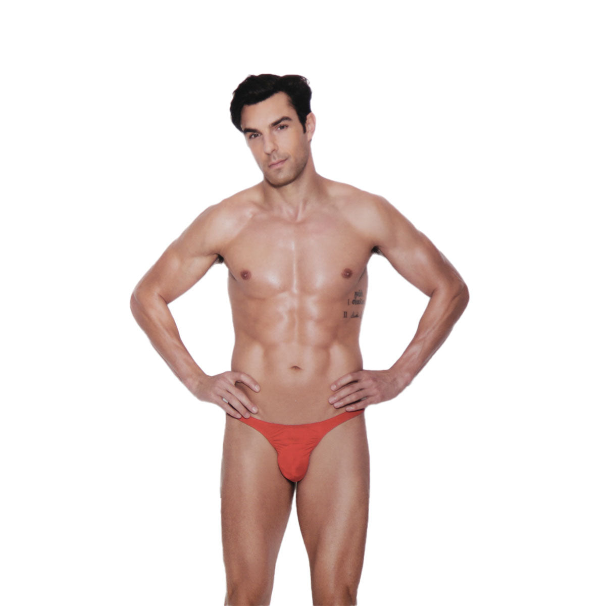 Elegant Moments - Vivace Collection Raah – Men's Micro Mini Thong - Red S/M
