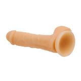 Addiction - David 8" Bendable Silicone Dildo - Beige