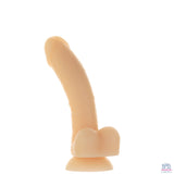 Addiction - Godemichet flexible en silicone David 8" - Beige