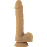 Addiction Bendable 8" Dong - Andrew - Caramel with FREE Bullet Vibrator