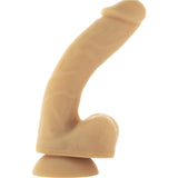 Addiction Bendable 8" Dong - Andrew - Caramel with FREE Bullet Vibrator