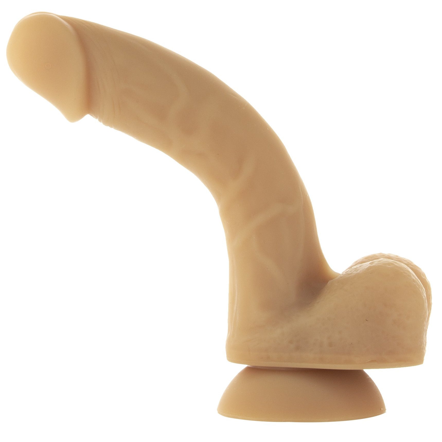 Addiction Bendable 8" Dong - Andrew - Caramel with FREE Bullet Vibrator