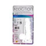 Addiction - Crystal Addiction - Clear 6" Dildo with Balls