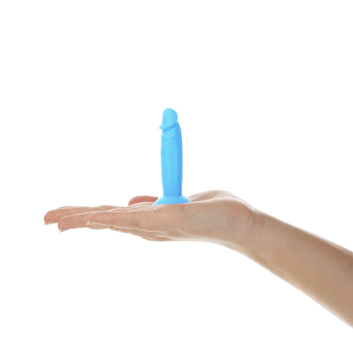 Addiction - Silly Willy - Glow in the Dark - 3.3" Silicone Dildo