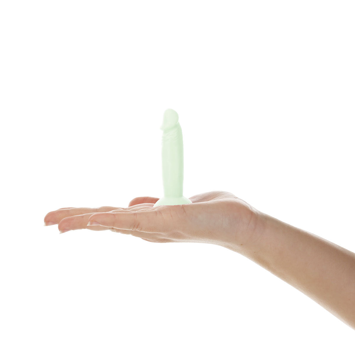 Addiction - Silly Willy - Glow in the Dark - 3.3" Silicone Dildo