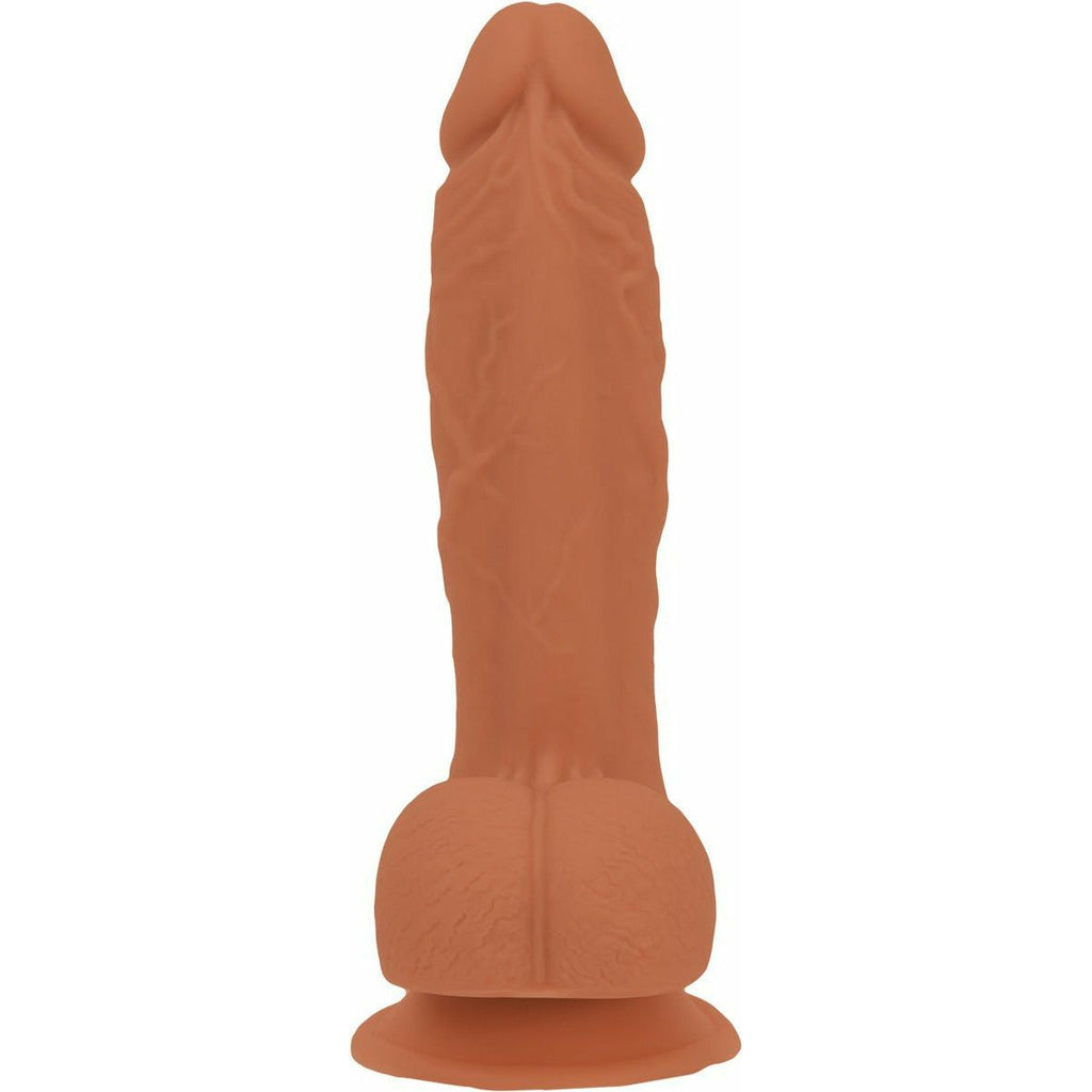 Addiction - STEVEN - 7.5" Silicone Dildo - Caramel