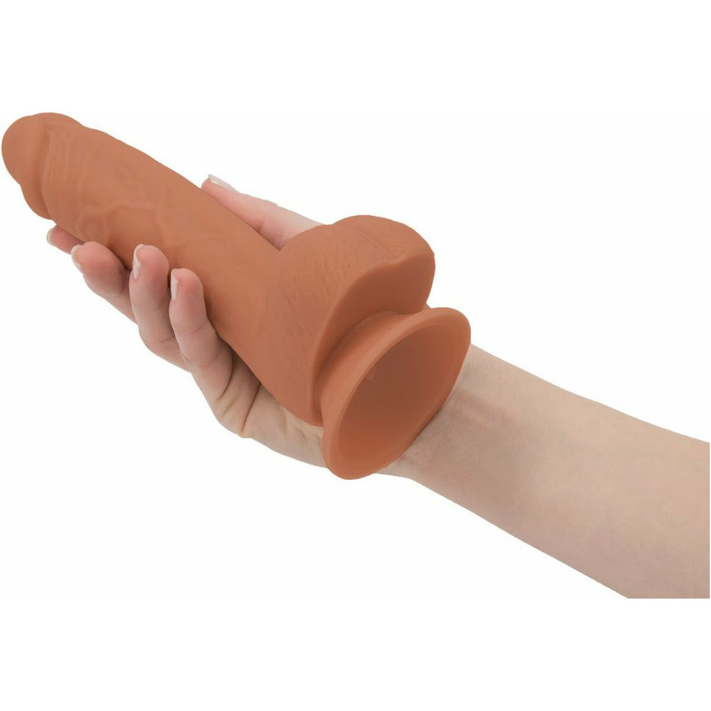 Addiction - STEVEN - 7.5" Silicone Dildo - Caramel