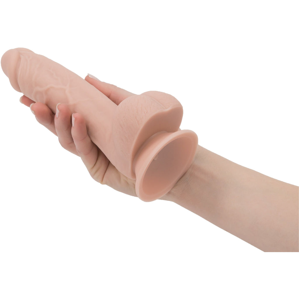 Addiction - Mark 7.5" Dildo With Balls - Beige