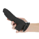 Addiction - Ben gode ceinture 18 cm avec boules - Noir