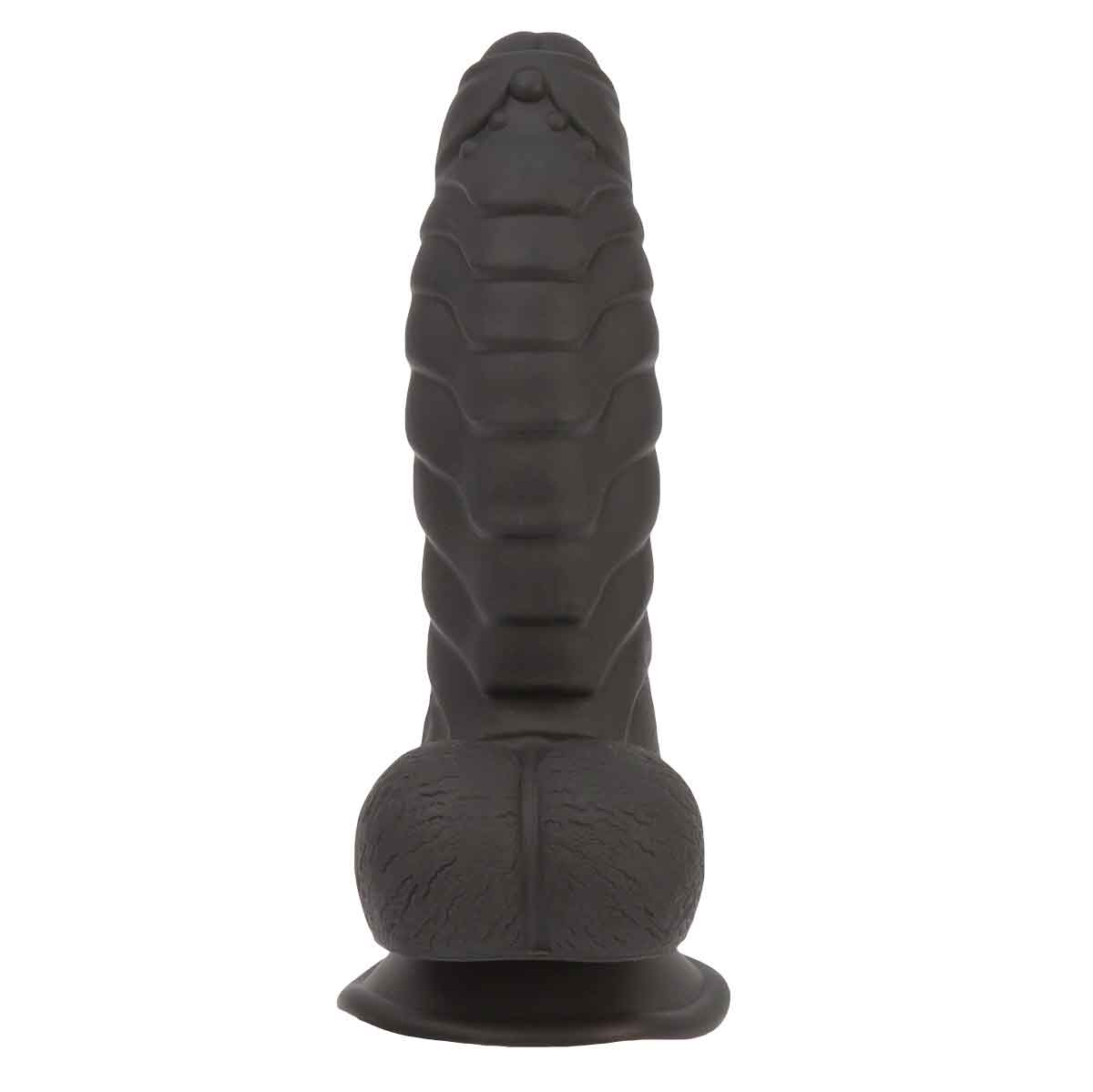 Addiction - Ben 7" Dildo With Balls - Black