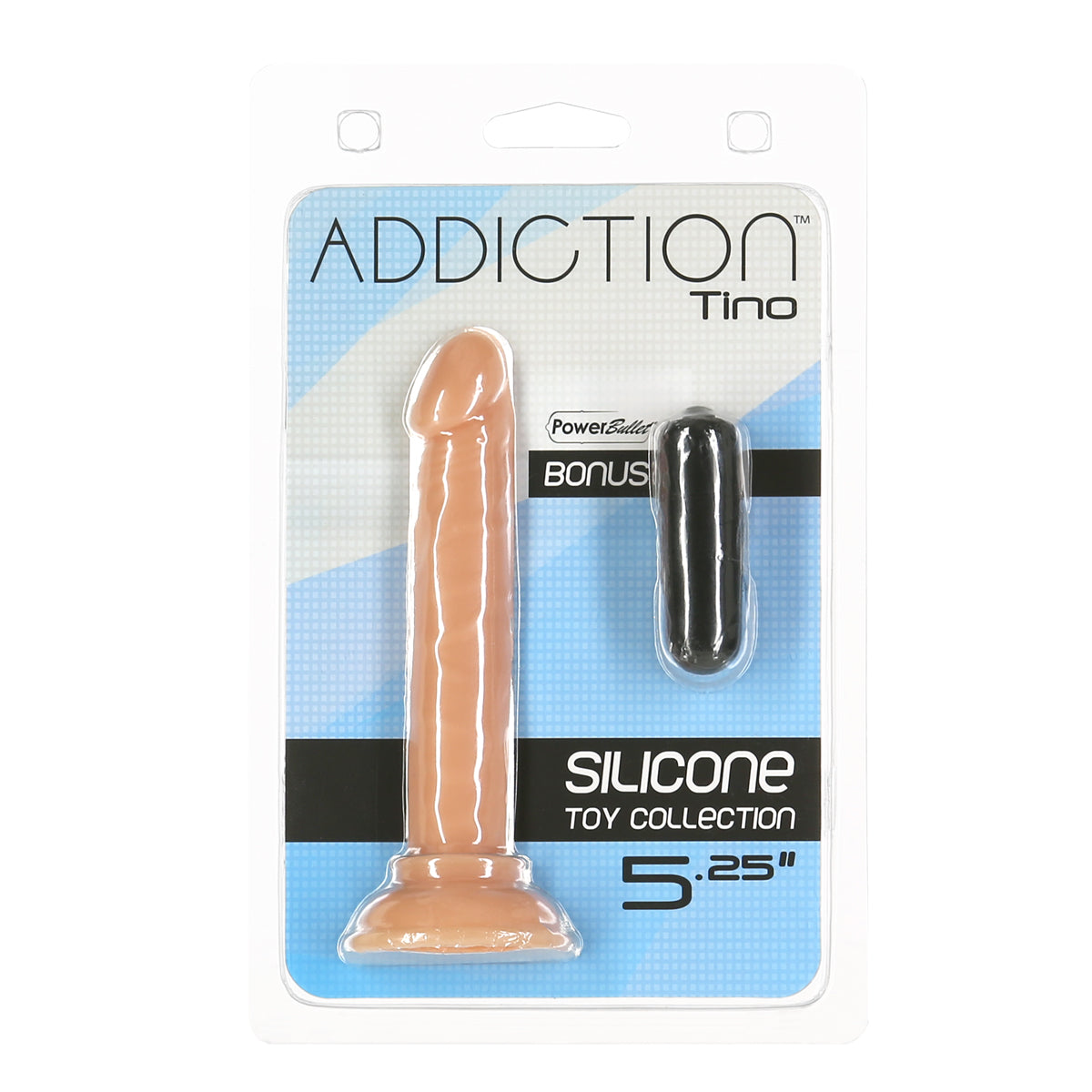 Addiction - Tino - 5.25" Silicone Dildo