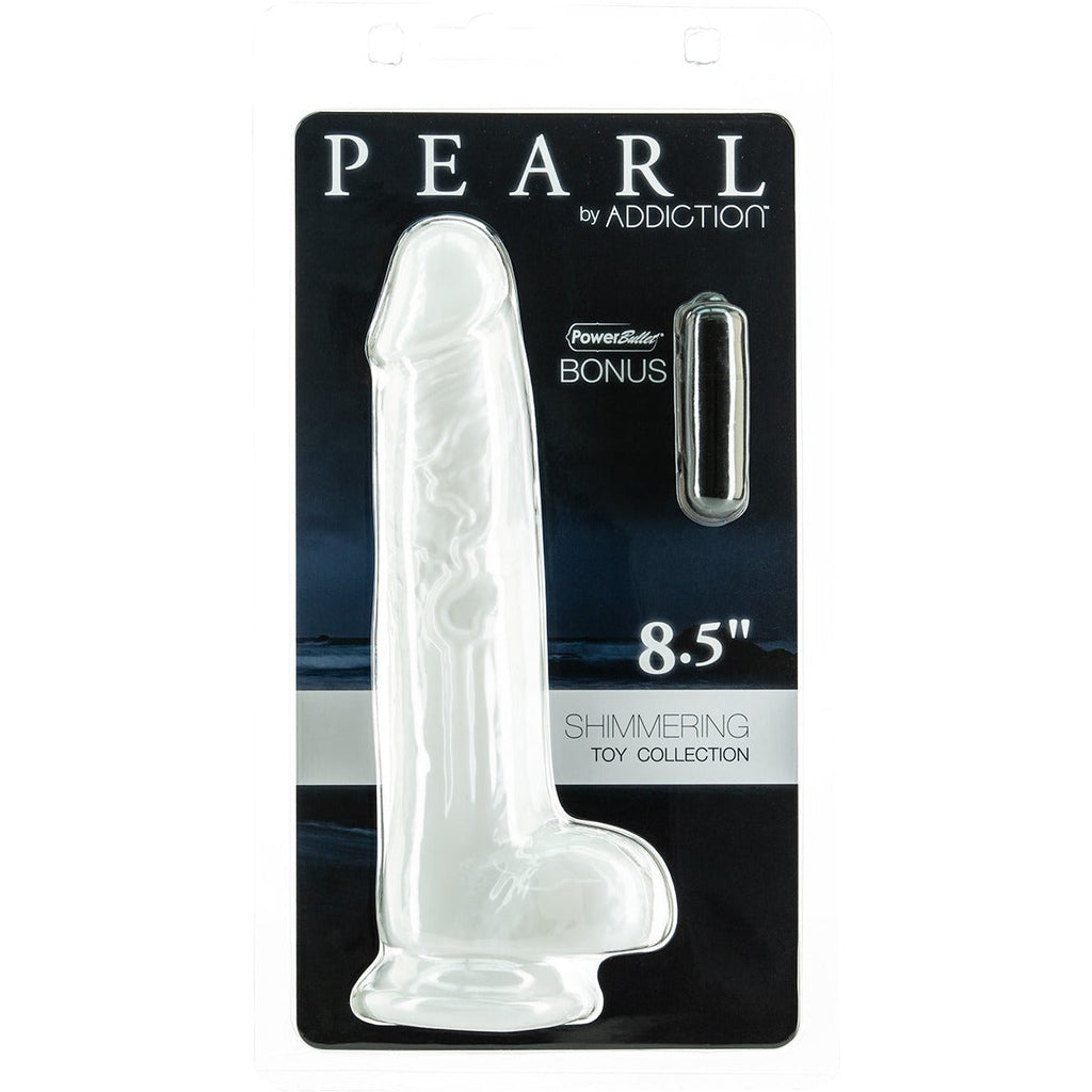 Pearl By Addiction 8.5" Dildo with Balls