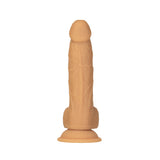 Naked Addiction - 8" Silicone Dual Density Dildo - Caramel