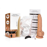 Naked Addiction - 9" Thrusting Dildo with Remote - Caramel