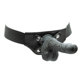 Naked Addiction - 8.6" Silicone Rotating & Thrusting Vibrating Dildo with Remote - Noir