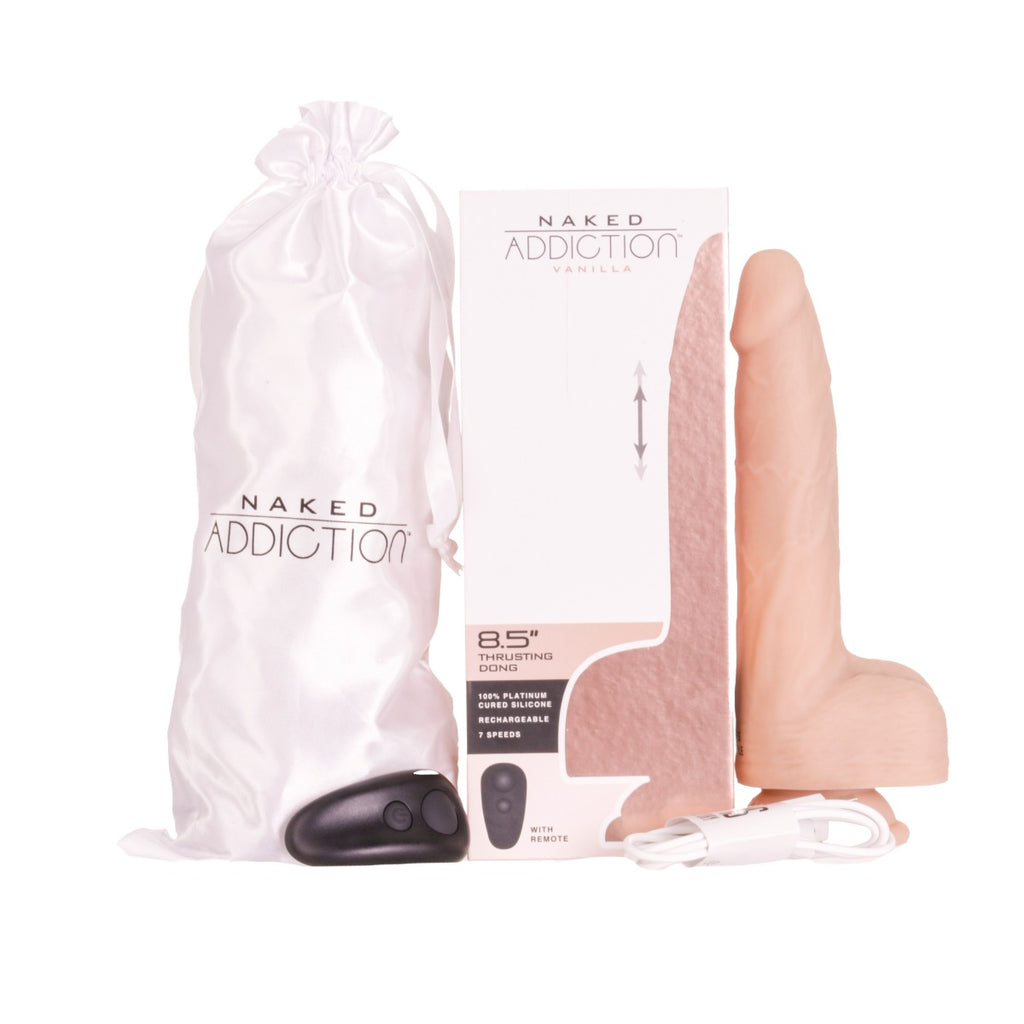 Naked Addiction - 8.5" Thruster - Vanilla