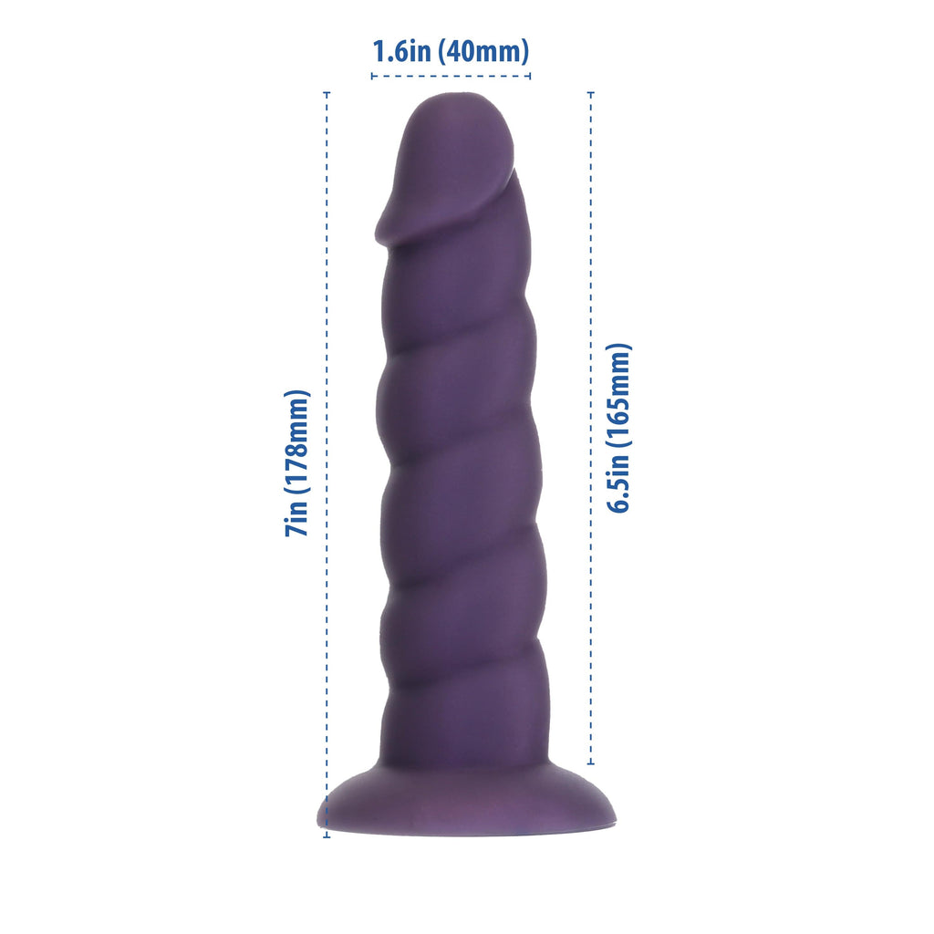 Addiction Fantasy - Gode licorne - 17,8 cm - Violet