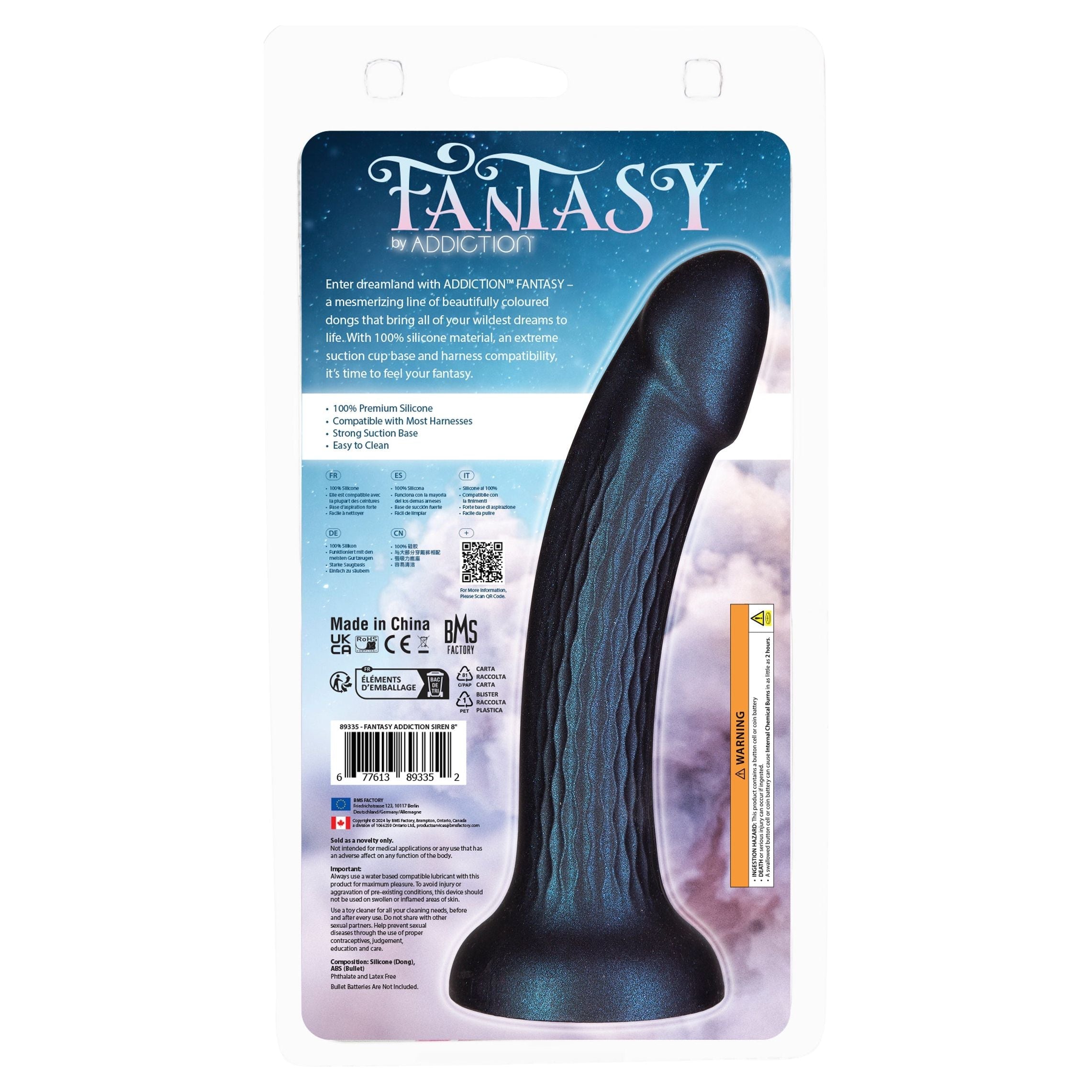 Fantasy by Addiction - Godemichet Fantasy Siren 8"