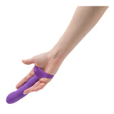 Simple & True - Extra Touch Finger Dildo - Purple