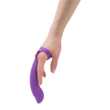 Simple & True - Extra Touch Finger Dildo - Purple