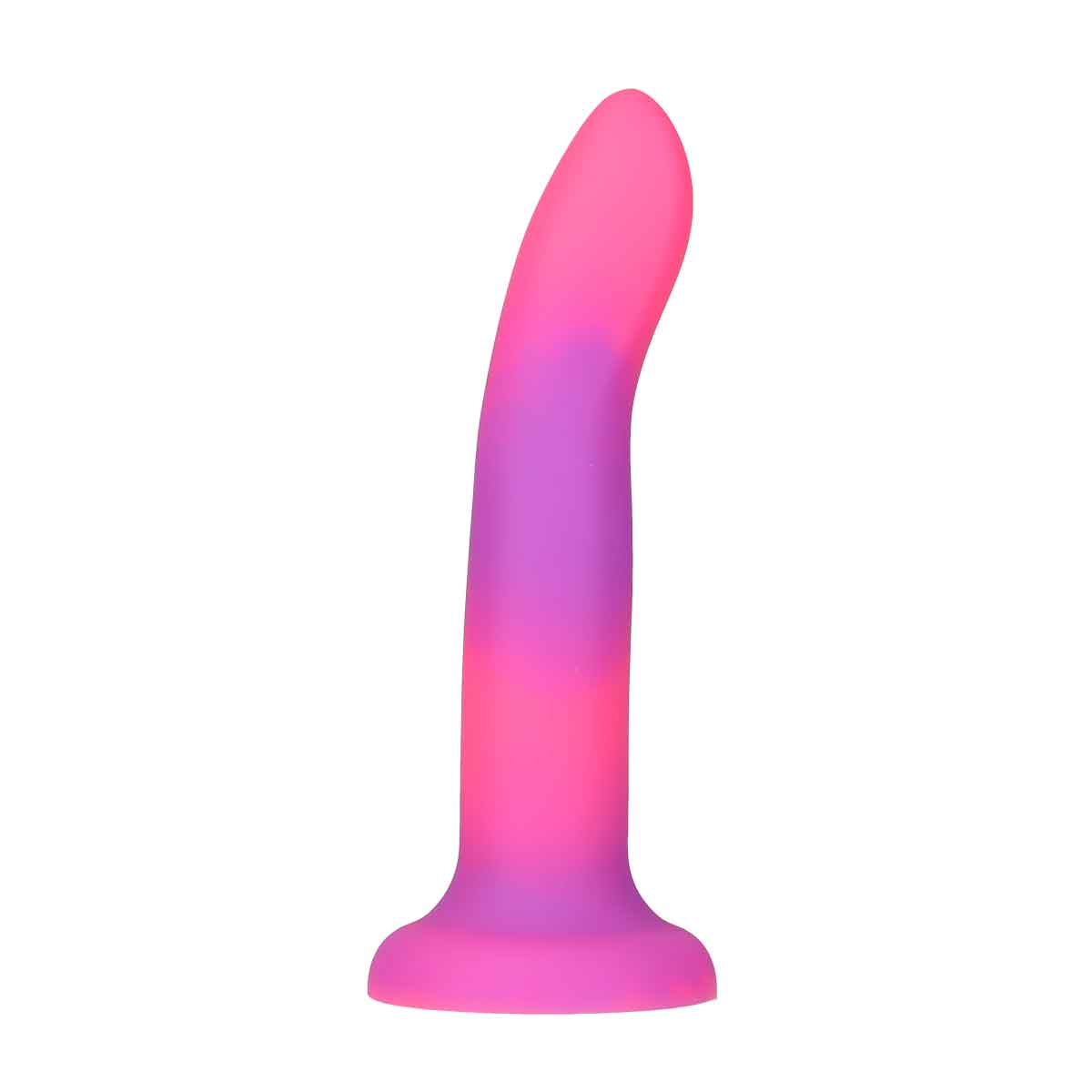 Rave by Addiction - Godemichet phosphorescent 20 cm - Rose violet