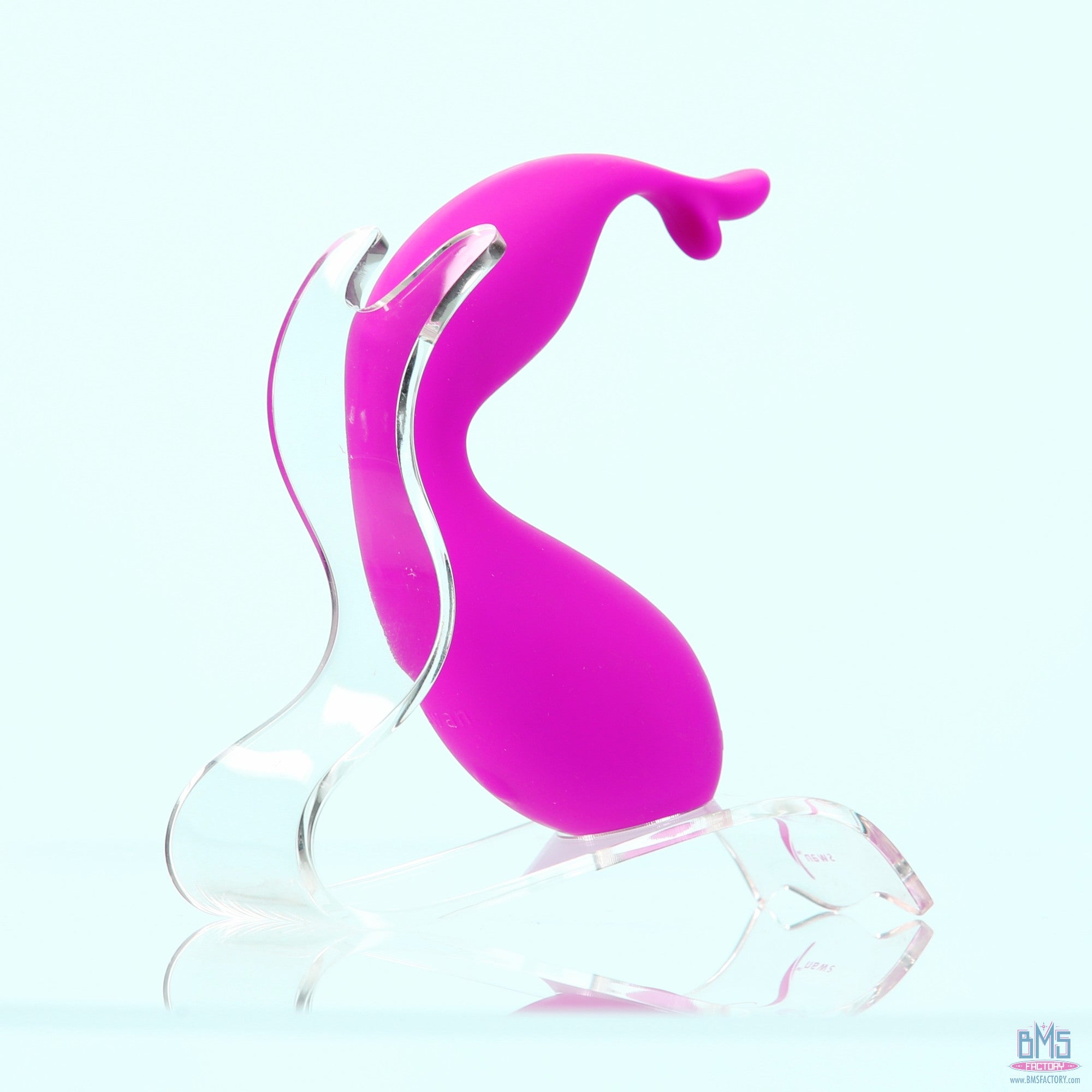 Swan - Kiss - Squeeze Control Clitoral Stimulator - Rechargeable - Pink