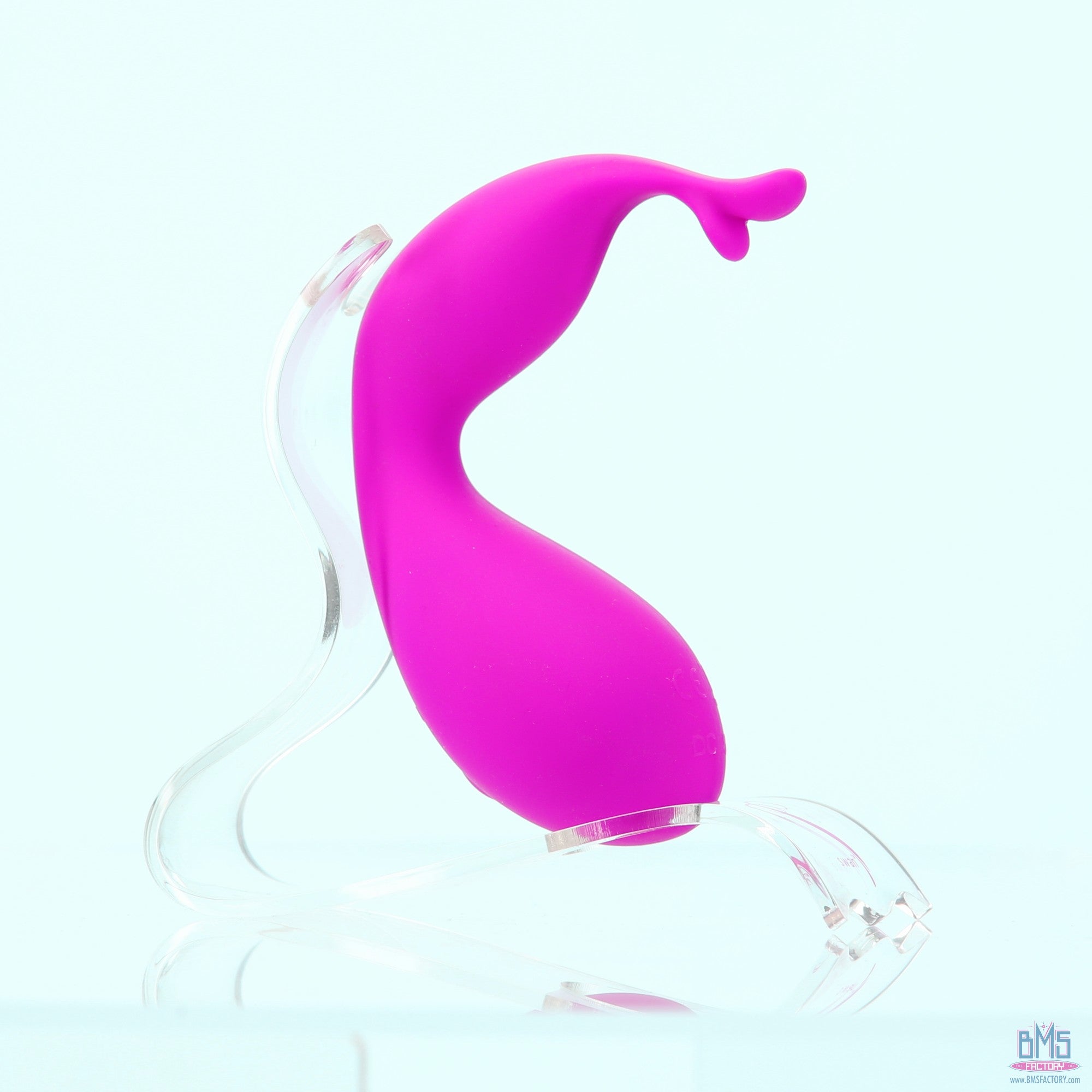 Swan - Kiss - Squeeze Control Clitoral Stimulator - Rechargeable - Pink